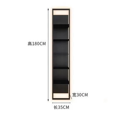 Wall Shelf with Built-In Accent Light
