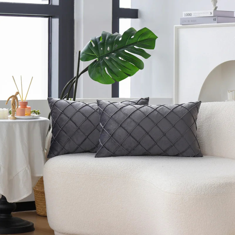 Velvet Decorative Pillow Cover - 30x50
