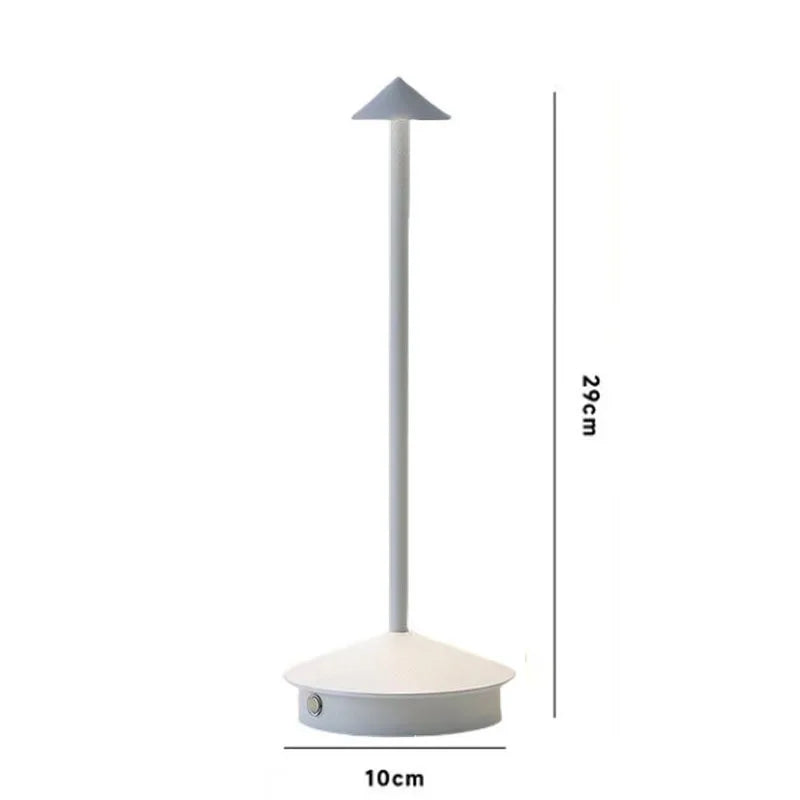 Cordless Touch Table Lamp with Adjustable Brightness - Cordless