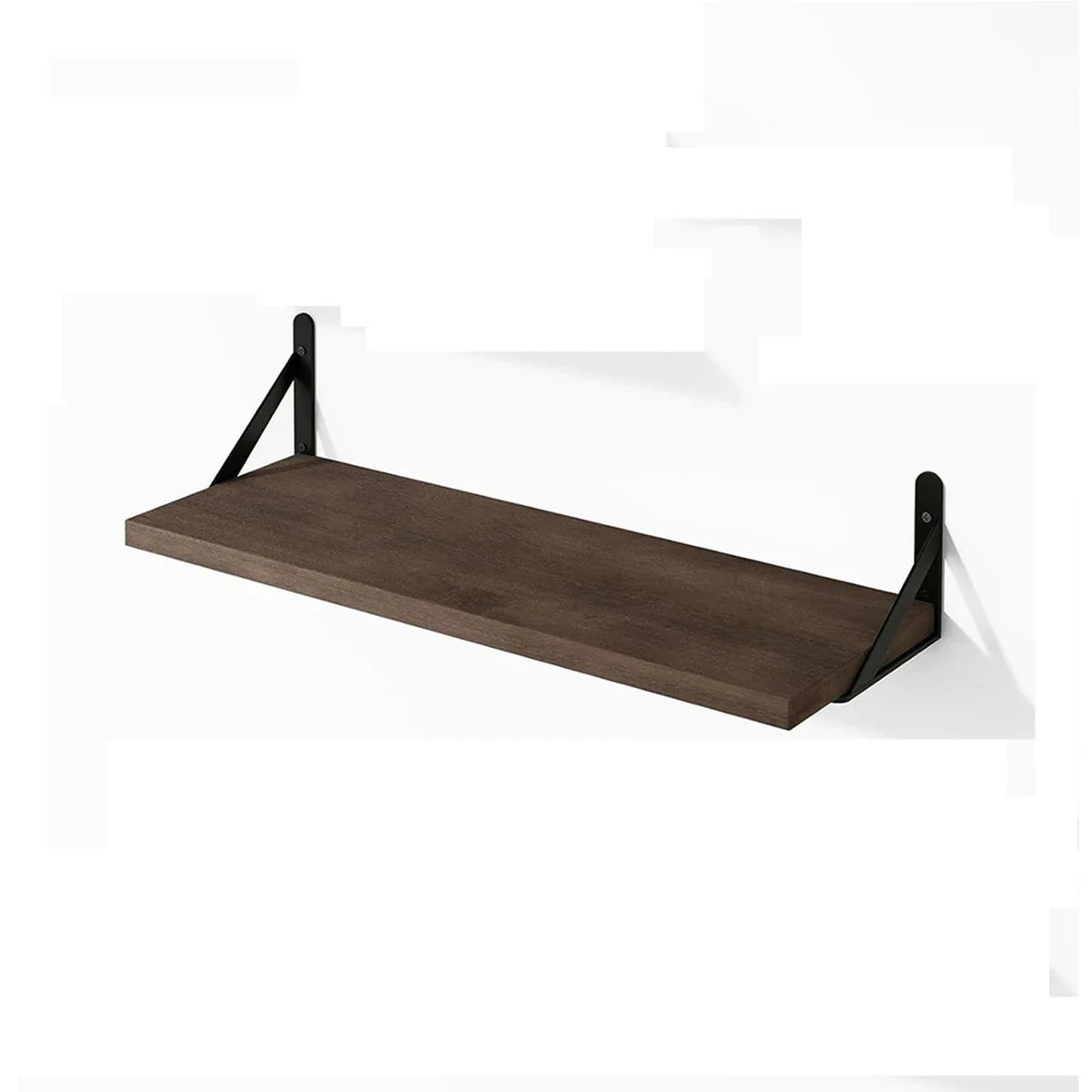 Wood Floating Wall Shelf for Display and Storage
