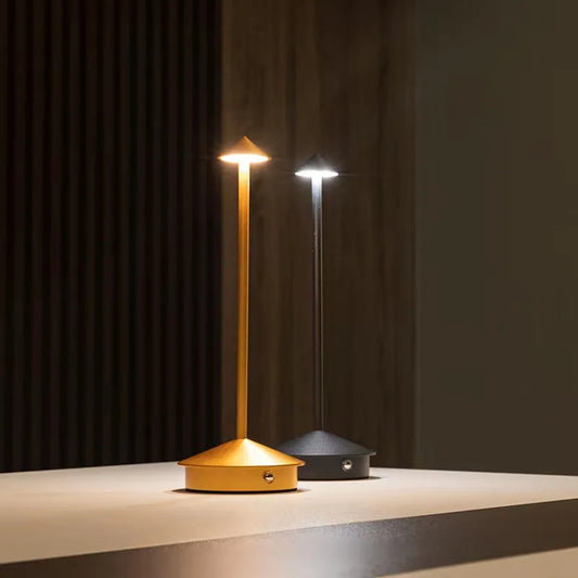 Cordless Touch Table Lamp with Adjustable Brightness - Cordless