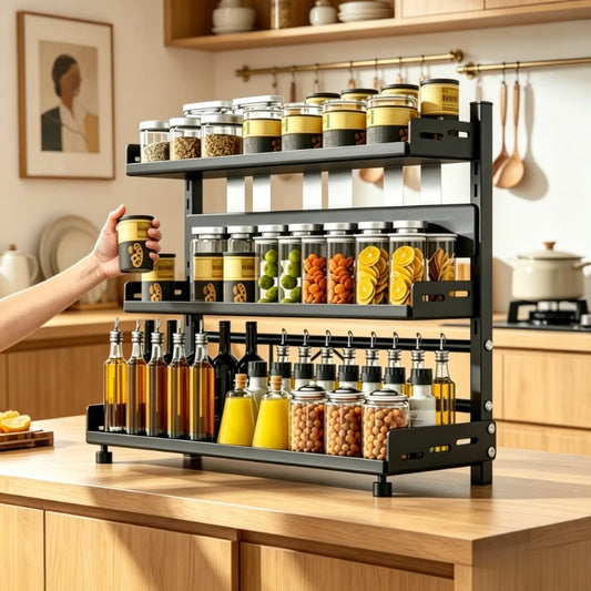 Multi-Tier Spice Storage Rack 2