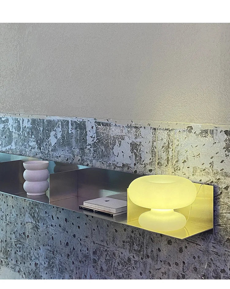 Mushroom Table Lamp with Touch Dimming - Corner