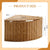Woven Storage Basket with Lid