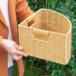 Woven Storage Basket with Lid