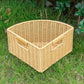 Woven Storage Basket with Lid