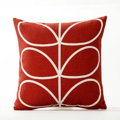 Floral Decorative Cushion Cover - 45x45cm