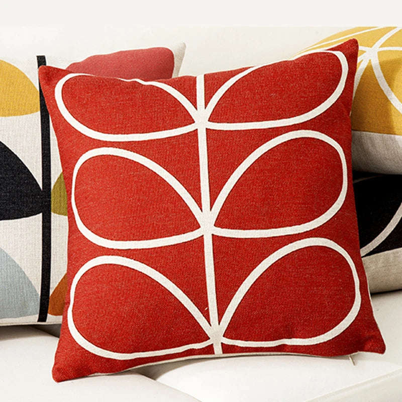 Floral Decorative Cushion Cover - 45x45cm