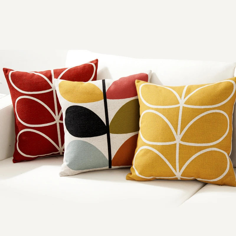 Floral Decorative Cushion Cover - 45x45cm