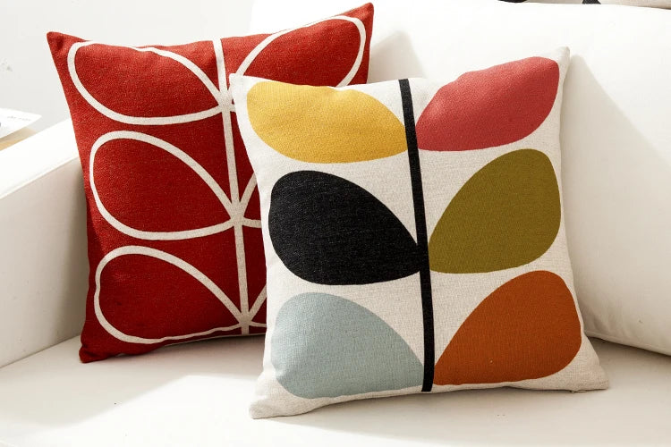 Floral Decorative Cushion Cover - 45x45cm