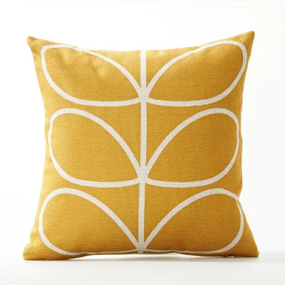 Floral Decorative Cushion Cover - 45x45cm