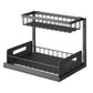 Sliding Under-Sink Organizer Rack