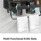 Metal Modern Bookcase Shelf for Home Storage - Multi-Layer