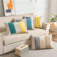 Embroidered Chenille Lumbar Pillow Cover
