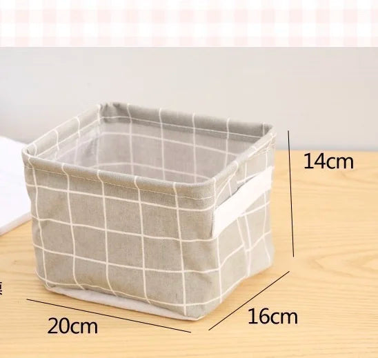 Metal Desktop Organizer Basket