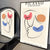 Minimalist Decorative Wall Adhesive Art Poster