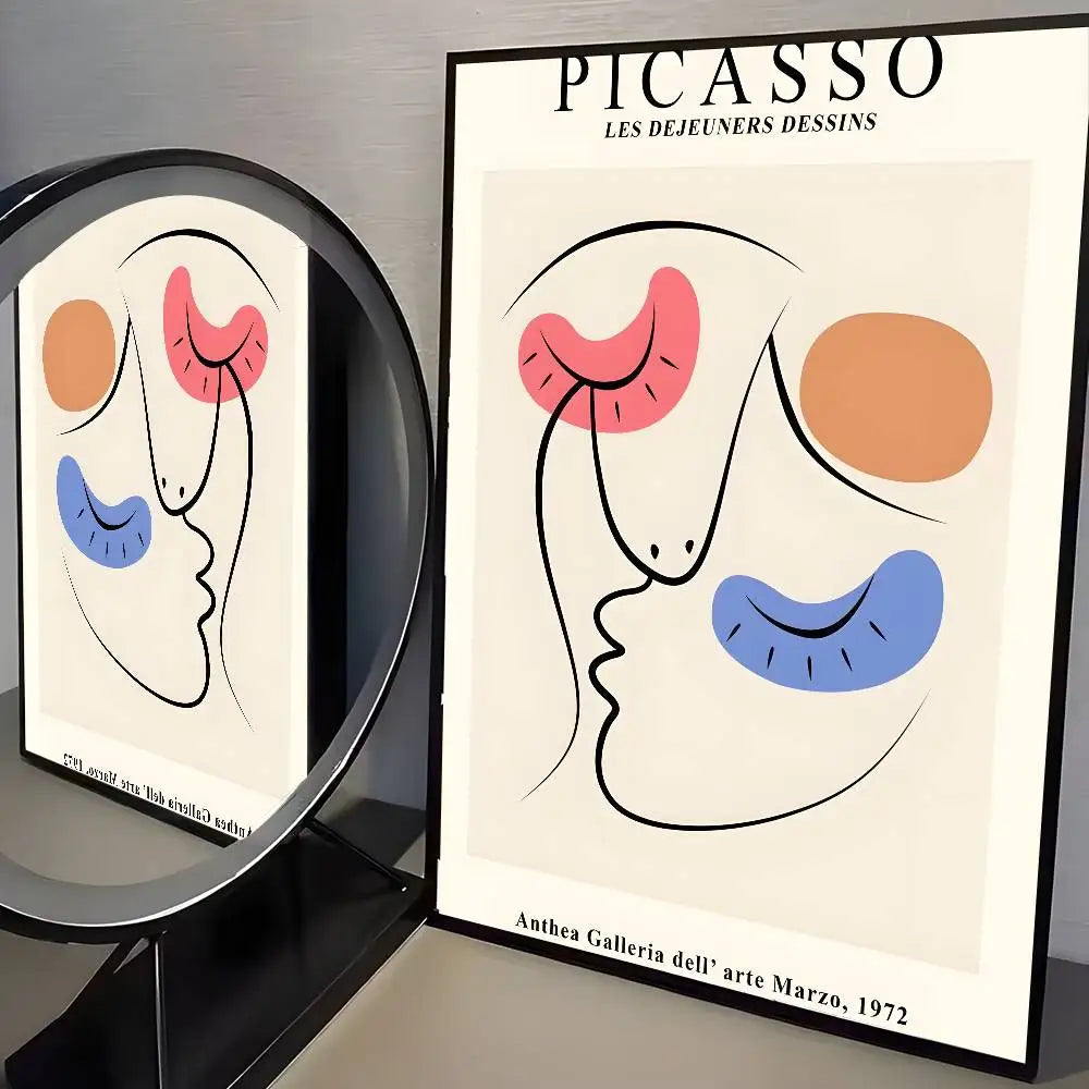 Minimalist Decorative Wall Adhesive Art Poster