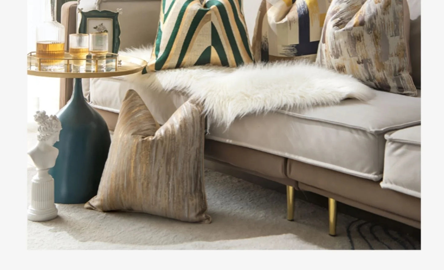Decorative Cushion Cover for Sofa and Bed - 45x45