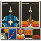 Minimalist Supersonic Jet Canvas Wall Print