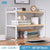 Wood Tiered Desktop Bookshelf for Daily Organization