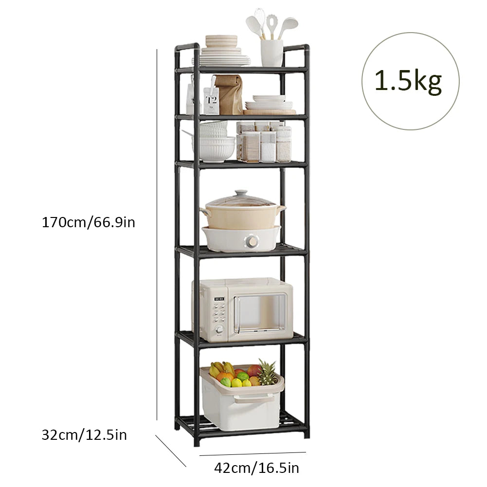 Countertop Microwave Storage Shelf - Multi-Layer