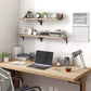 Wood Floating Wall Shelf for Display and Storage