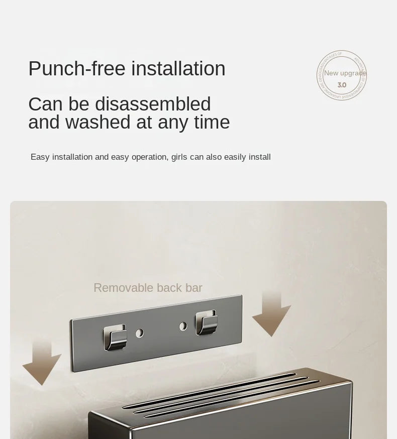 Wall-Mounted Knife and Utensil Organizer