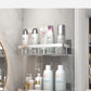 No-Drill Corner Shower Shelf Organizer - Wall-Mounted