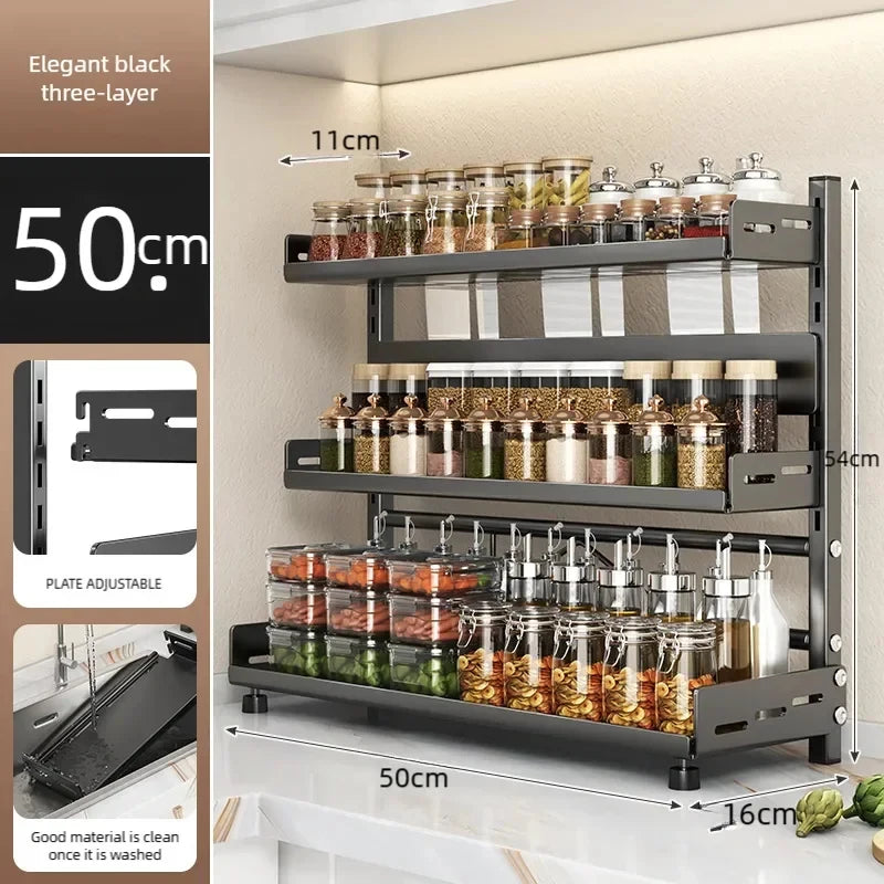Multi-Tier Spice Storage Rack 2