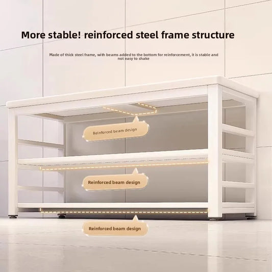 Countertop Microwave Storage Shelf