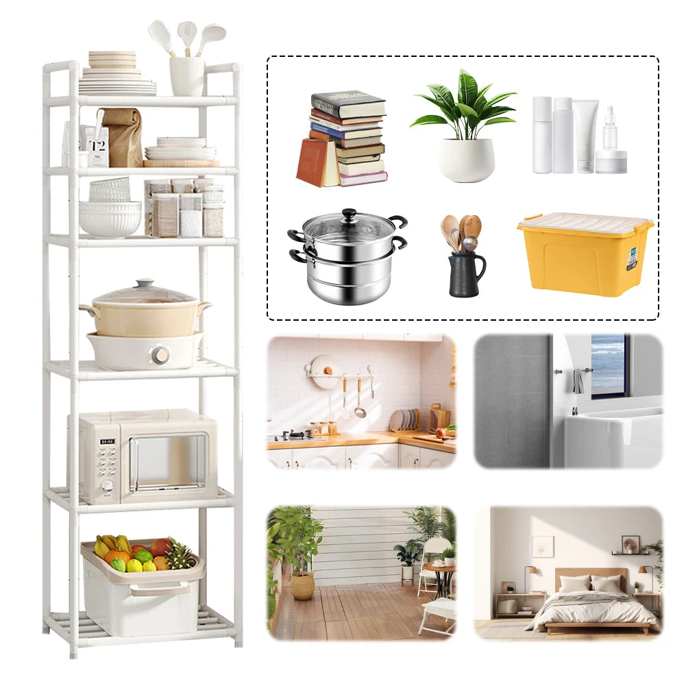 Countertop Microwave Storage Shelf - Multi-Layer