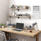 Wood Floating Wall Shelf for Display and Storage