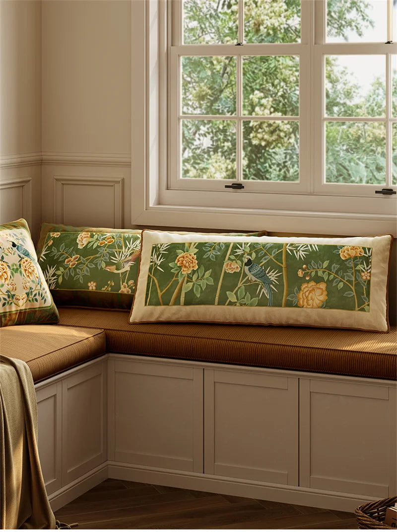 Velvet Decorative Pillow Cover - 35X100cm