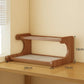 Bamboo Corner Bookcase for Home Storage and Display
