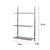 Minimalist Floating Wall Shelf for Display and Storage