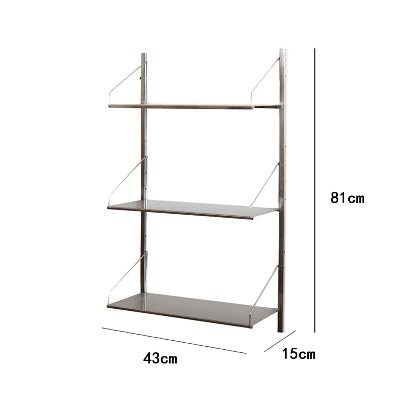 Minimalist Floating Wall Shelf for Display and Storage