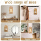 Wood Boho Floating Nursery Shelf for Books and Decor