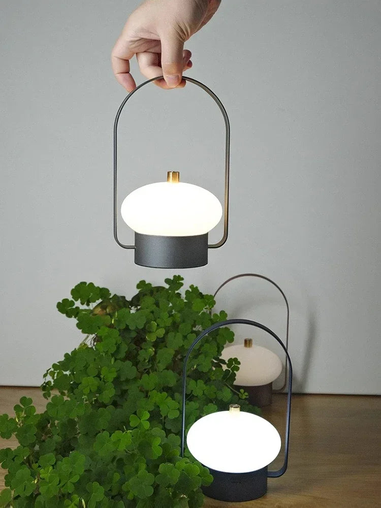 Rechargeable Lantern Table Lamp for Home and Travel