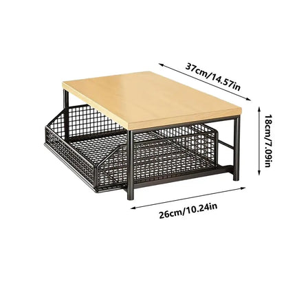 Countertop Microwave Storage Shelf - Microwave