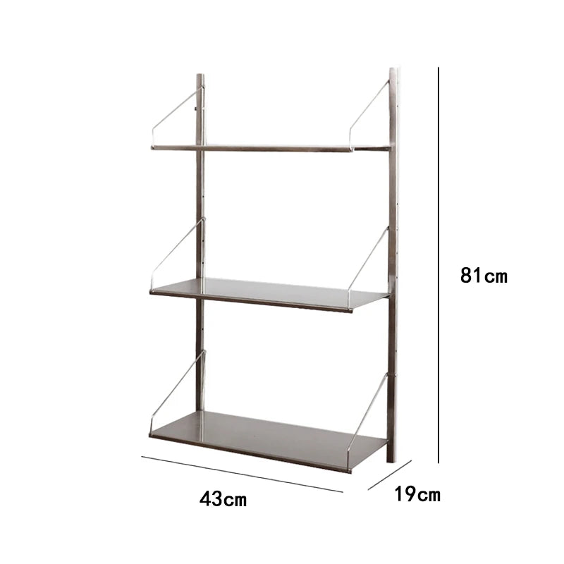 Minimalist Floating Wall Shelf for Display and Storage