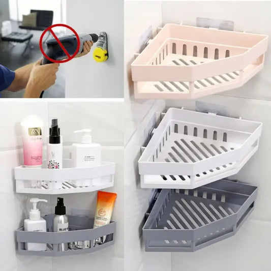 Over-Toilet Storage Shelf for Bathroom Essentials - Corner