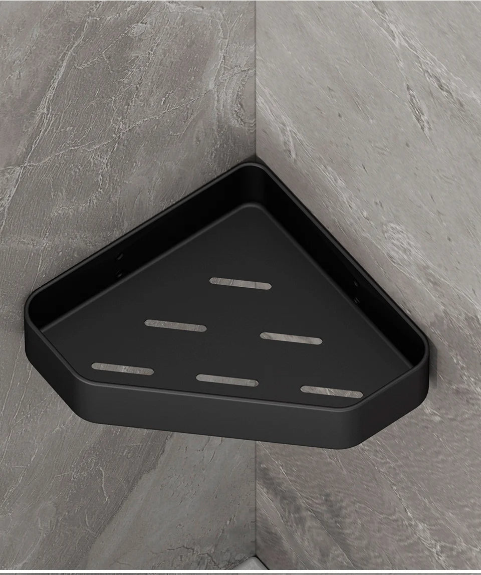 Wall-Mounted Bathroom Storage Shelf - Wall-Mounted