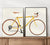 Minimalist Bicycle Canvas Wall Print