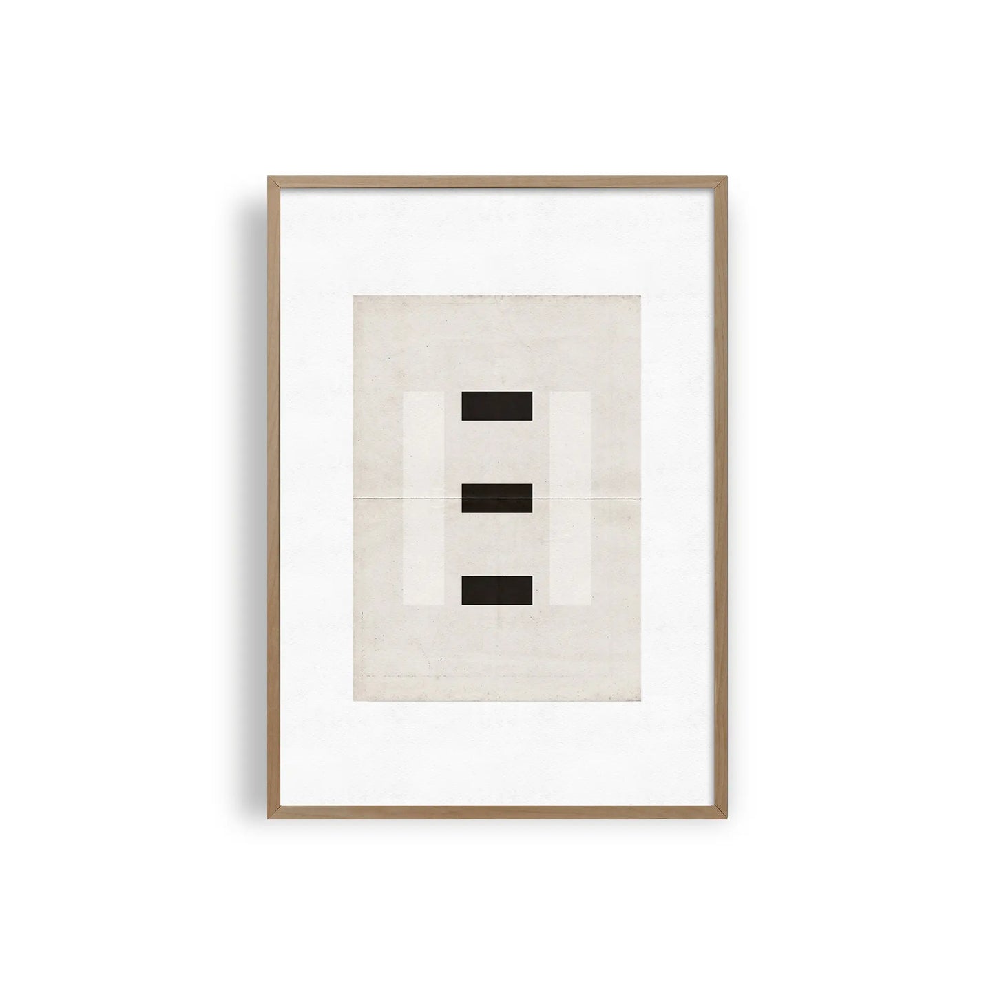 Minimalist Japanese Geometry Canvas Wall Print