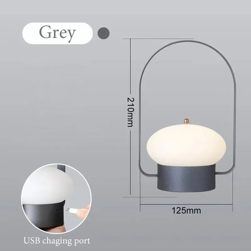 Rechargeable Lantern Table Lamp for Home and Travel