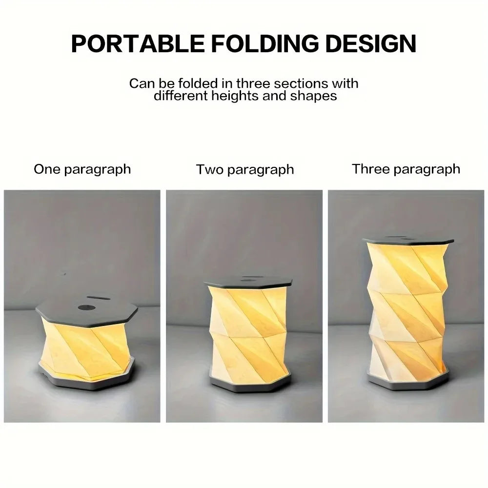 Rechargeable Lantern Table Lamp for Home and Travel - Portable