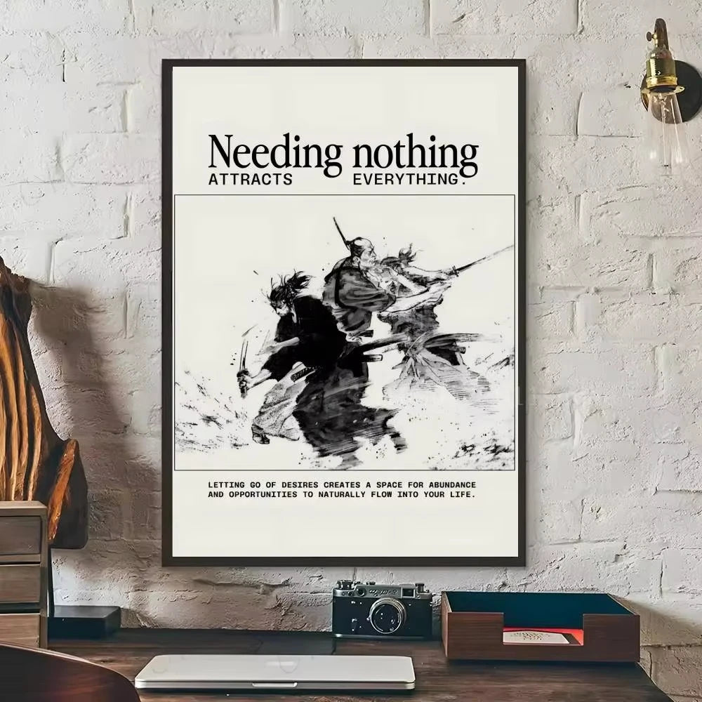 Minimalist Motivational Quote Typography Poster 2