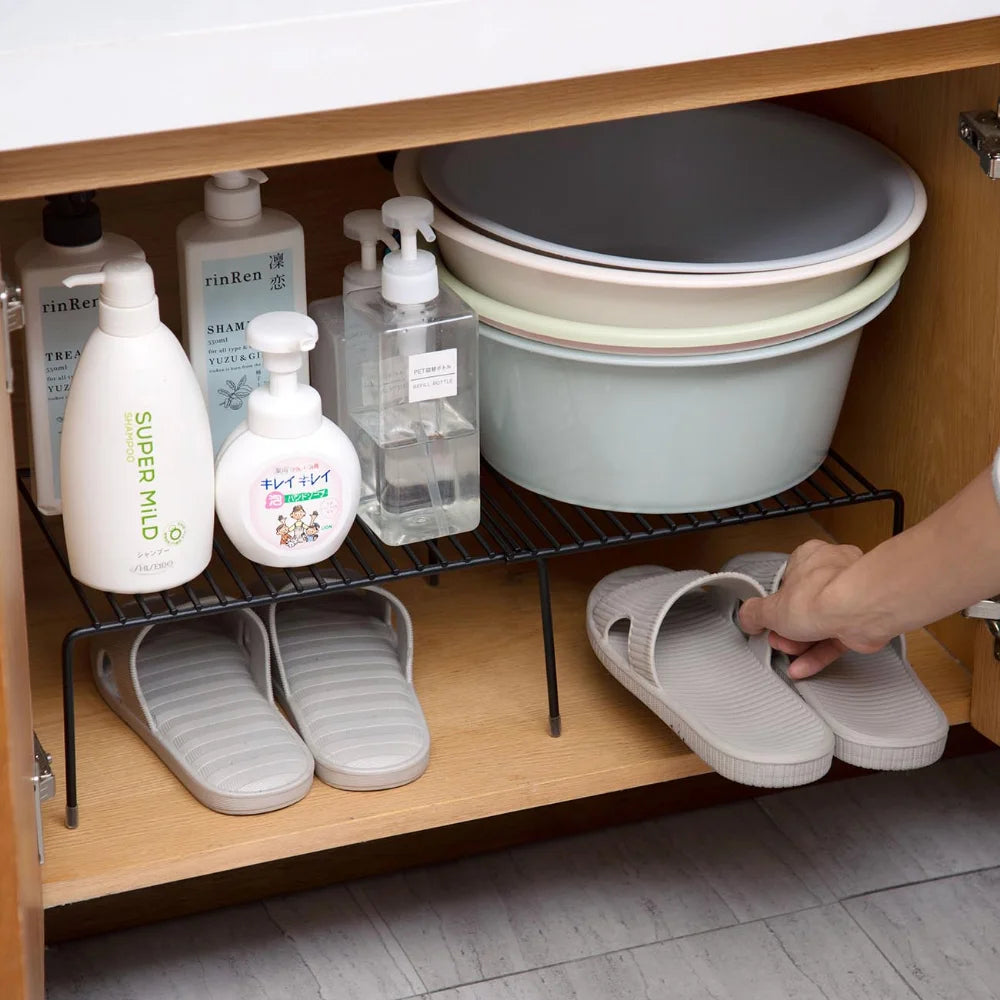 Dish Drying Rack with Drainage Storage - Desktop