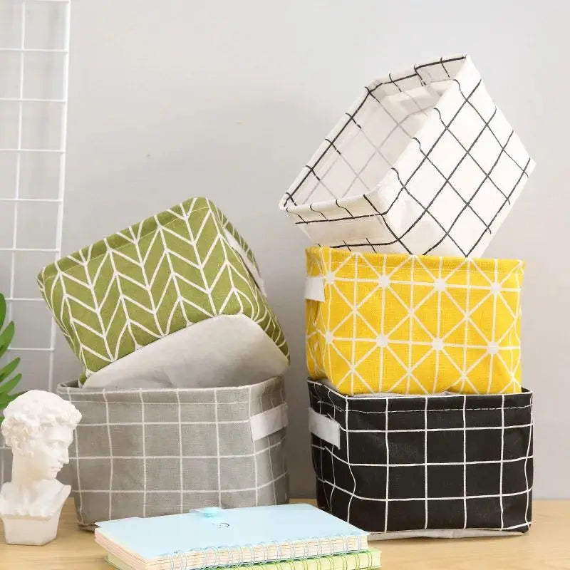 Metal Desktop Organizer Basket