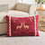 Embroidered Chenille Lumbar Pillow Cover